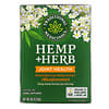 Hemp+ Herb, Joint Health, + Meadowsweet, Caffeine Free, 16 Wrapped Tea Bags, .85 oz (24 g)