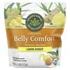 Belly Comfort Orgânico, Limão, Gengibre, 30 Pastilhas Embaladas Individualmente