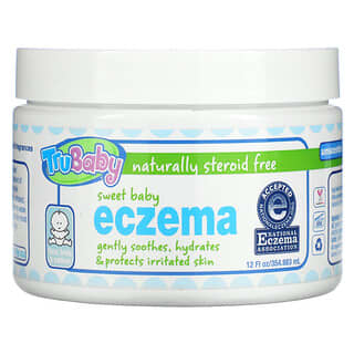 TruKid, TruBaby, Sweet Baby Eczema Cream, Unscented, 12 fl oz (354.883 ml)