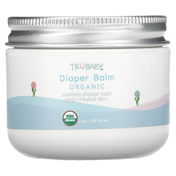 TruKid‏, Baby, Organic Diaper Balm, 2 oz (59.14 ml)