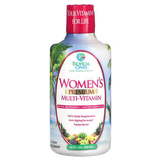 Tropical Oasis, Multivitamines premium pour femmes, 960 ml