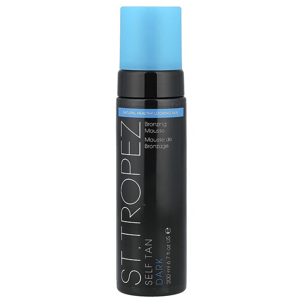 St. Tropez, 셀프 탠 브론징 무스, 다크, 200ml(6.7fl oz)