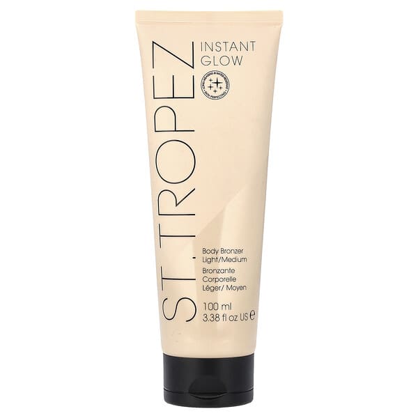 St. Tropez, 인스턴트 글로우, 바디 브론저, 라이트/미디엄, 100ml(3.38fl oz)