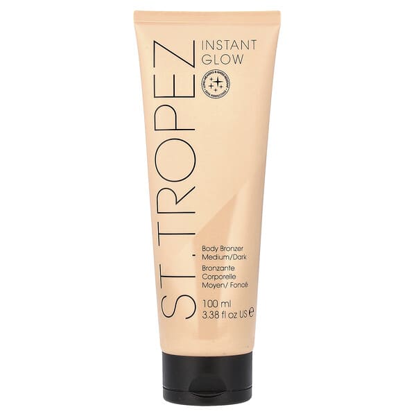 St. Tropez, 인스턴트 글로우, 바디 브론저, 미디엄/다크, 100ml(3.38fl oz)
