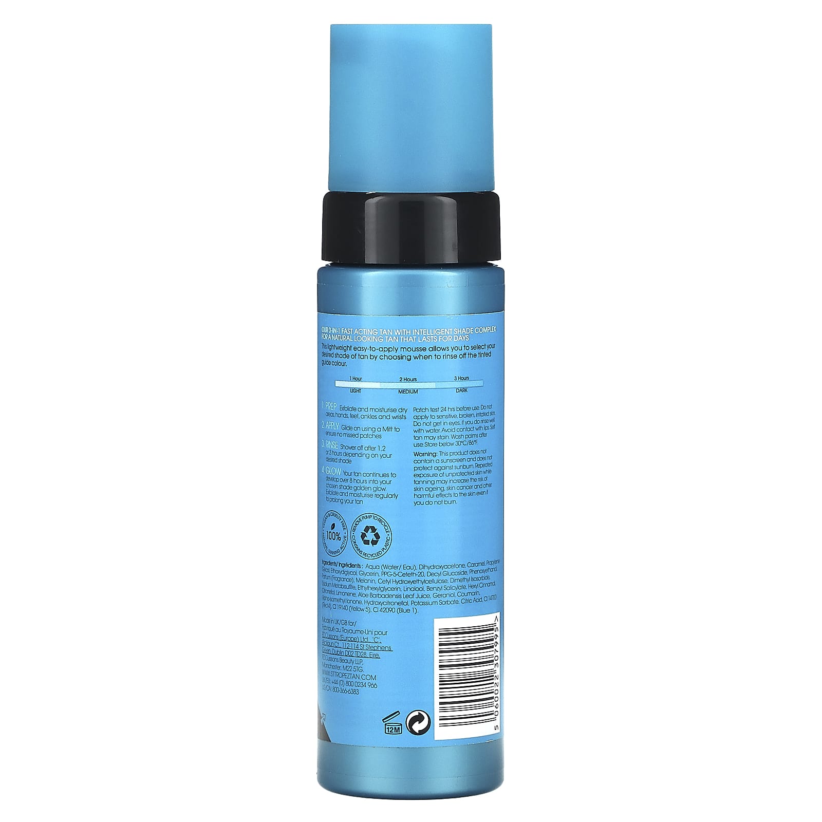 St. Tropez Self Tan Express by St. Tropez, 6.7 oz Bronzing Mousse main image 1