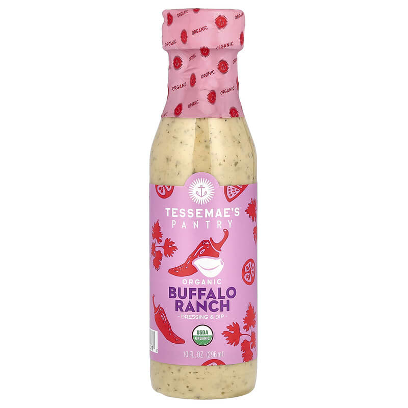 Pantry, Organic Dressing & Dip, Buffalo Ranch, 10 fl oz (296 ml)