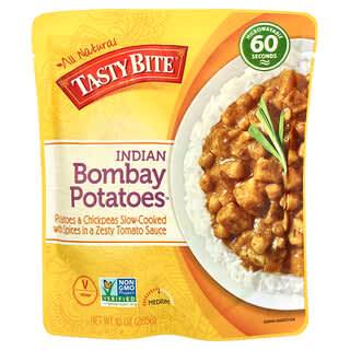Tasty Bite, Indian Bombay Potatoes ™, средний вкус, 285 г (10 унций)