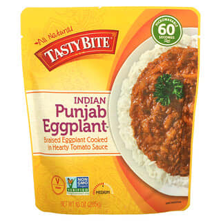 Tasty Bite, Punjab Indiana, Berinjela Média, 285 g (10 oz)