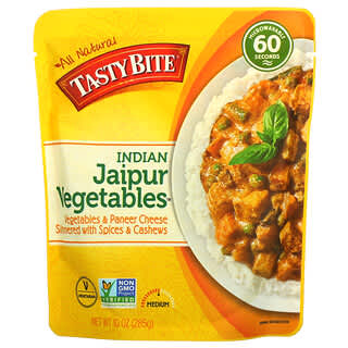 Tasty Bite, Indian Jaipur Vegetables, 중간 맵기, 285g(10oz)