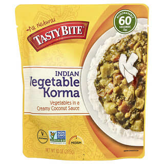 Tasty Bite, Korma aux légumes indiens, Moyen, 285 g