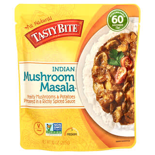 Tasty Bite, Masala de hongos indios, Mediano, 285 g (10 oz)