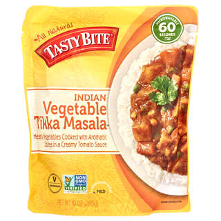 Tasty Bite, Tikka masala de vegetales indios, suave, 285 g (10 oz)