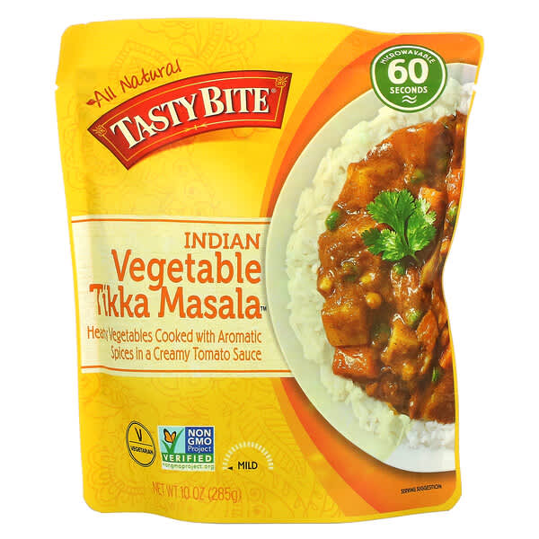 Tasty Bite, インディアンベジタブルTikka Masala（ティッカマサラ）、マイルド、285g（10オンス）