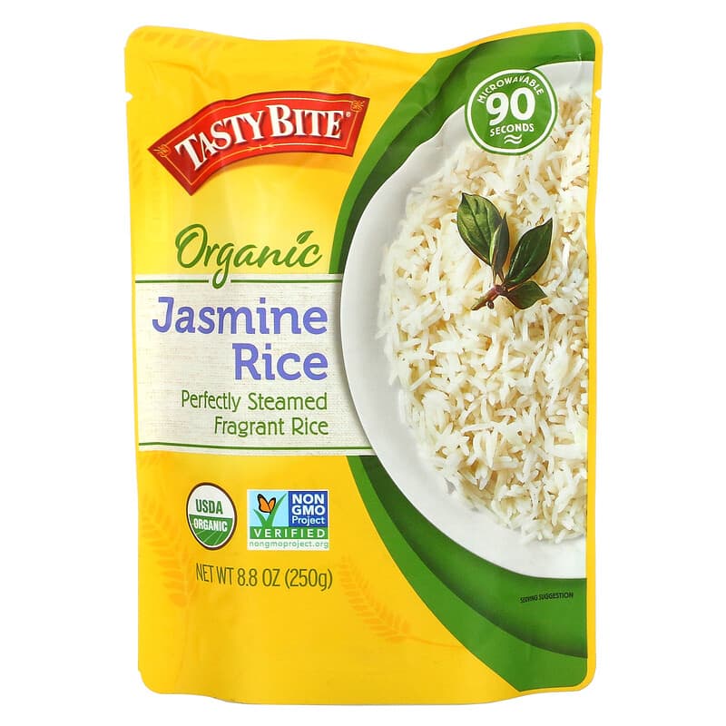  Tasty Bite Arroz basmati orgánico, arroz cocido para