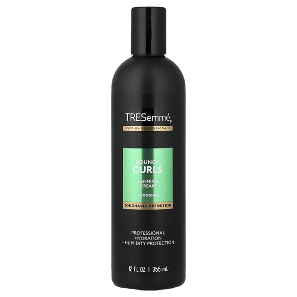 TRESemmé, 바운시 컬 디파이닝 크림, + 코코넛, 355ml(12fl oz)