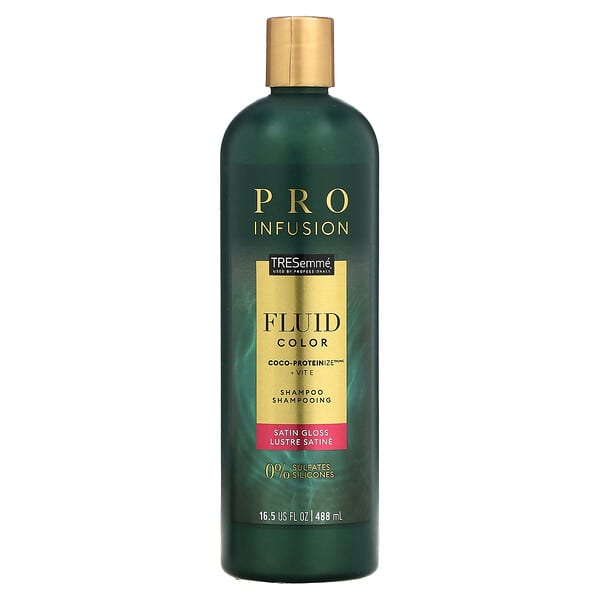 Tresemme‏, Pro Infusion‏, שמפו קולור נוזלי, סאטן גלוס, 16.5 אונקיות נוזל (488 מ“ל)