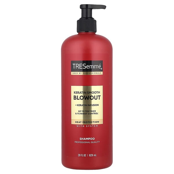 TRESemmé, 케라틴 스무스 블로아웃 샴푸, 828ml(28fl oz)