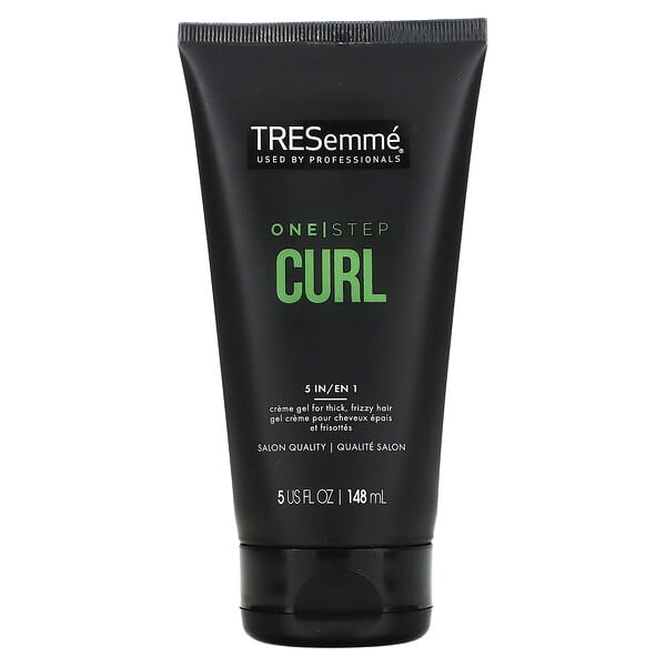 Tresemme, One Step Curl, 5 in 1 Cream, for Thick, Frizzy Hair, 5 fl oz (148 ml)