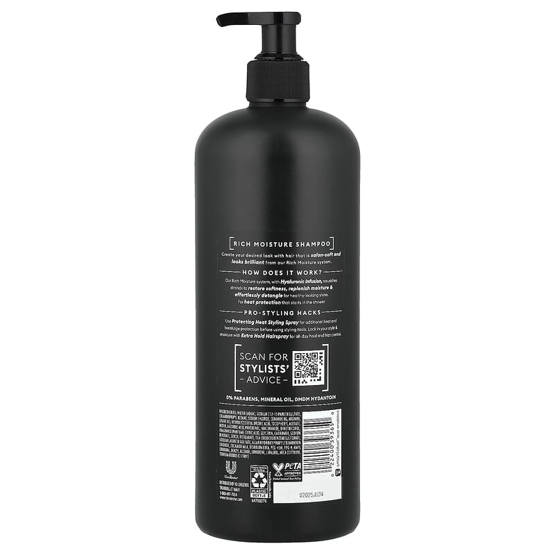 Rich Moisture Shampoo, 28 fl oz (828 ml)