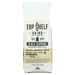 Top Shelf Grind, Black Diamond, Whole Bean, Dark Roast, 10 oz (284 g)