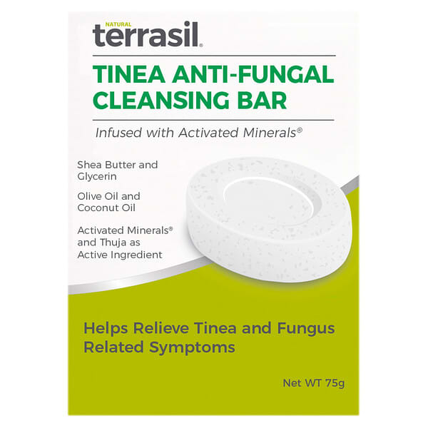 Terrasil, Tinea Anti-Fungal Cleansing Bar、75g