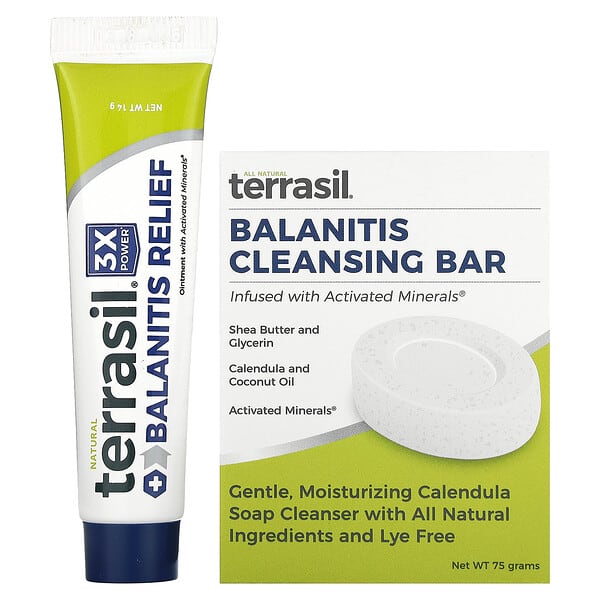 Terrasil, Serious Balanitis Relief 2 Product System, 2 Piece Kit