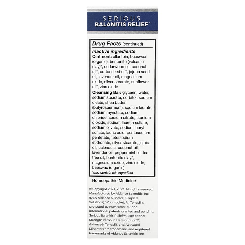 Serious Balanitis Relief 2 Product System, 2 Piece Kit