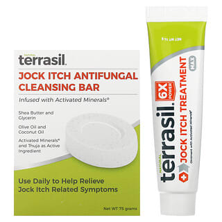 Terrasil, Jock Itch Kit, набор из 2 предметов