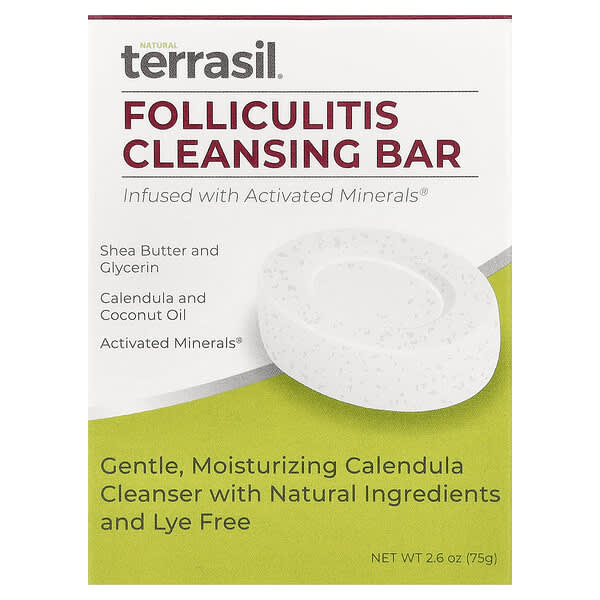 Terrasil, Bar Pembersihan Folliculitis, 75 g