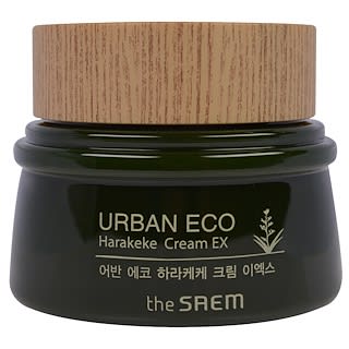 The Saem, Urban Eco，新西蘭亞麻精華霜，2.02 fl oz (60 ml)