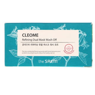 The Saem, Cleome, Refining Dual Mask Wash Off, 3.38 fl oz (100 ml)