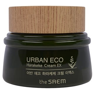 The Saem, Urban Eco，新西蘭亞麻精華霜，2.02 fl oz (60 ml)