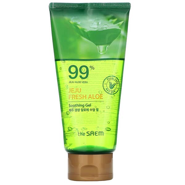 The Saem, 済州フレッシュアロエ アロエベラ99％スージングジェル 300ml（10.14液量オンス）