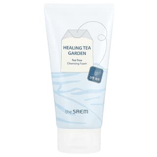 The Saem, Healing Tea Garden, Espuma de limpieza con árbol del té, 150 ml (5,07 oz. Líq.)