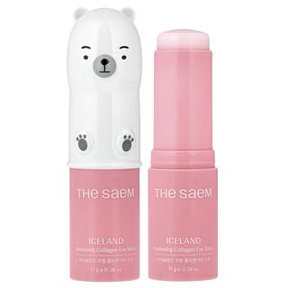 The Saem, Iceland, Barra hidratante con colágeno para el contorno de los ojos, 11 g (0,38 oz)