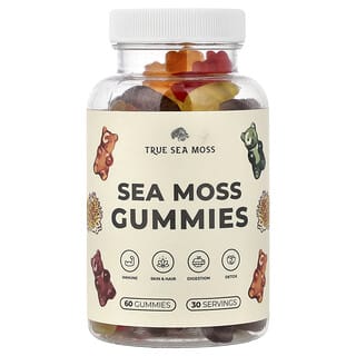 True Sea Moss, Sea Moss Gummies, 60 Gummies