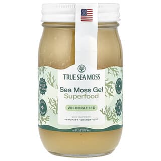 True Sea Moss, Natural Superfood From The Sea, Wildcrafted, 16 fl oz (473 ml)