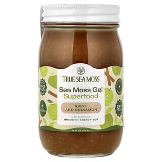 True Sea Moss, натуральный суперфуд из морских водорослей, яблоко и корица, 473 мл (16 жидк. унций)