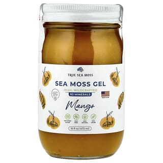 True Sea Moss, Sea Moss Gel, Mango, 16 fl oz (473 ml)