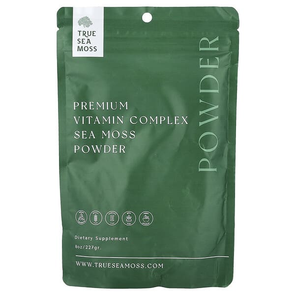 Premium Vitamin Complex Sea Moss Powder, 8 oz (227 g)