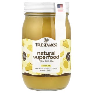 True Sea Moss, Sea Moss Superfood, Lemon Pie, 16 fl oz (473 ml)