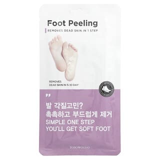 Tosowoong, Foot Peeling, Large, 2 Pieces, 20 g Each