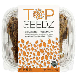 Top Seedz, Crackers, Rosemary, 5 oz (142 g)