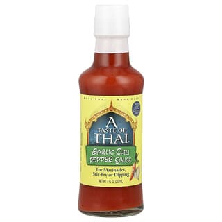 A Taste Of Thai, 갈릭 칠리 페퍼 소스, 207ml(7fl oz)