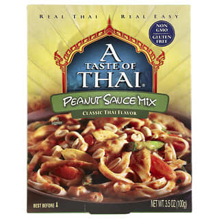 A Taste Of Thai, Mistura de Molho de Amendoim, 100 g (3,5 oz)