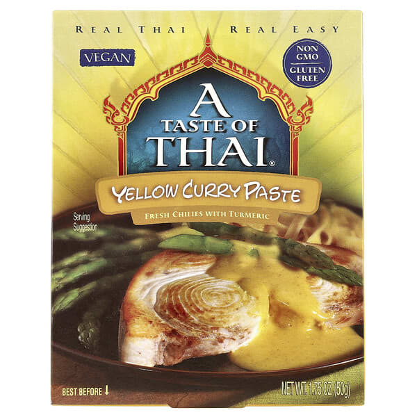 A Taste Of Thai, イエローカレーペースト、50g(1.75オンス)