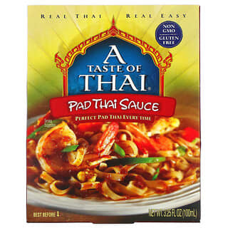 A Taste Of Thai, Пад тайский соус, 100 мл (3,25 жидк. Унции)