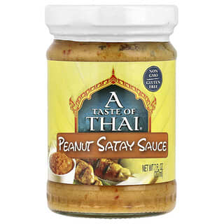 A Taste Of Thai, 피넛 사테이 소스, 207ml(7fl oz)