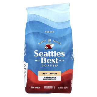 Seattles Best‏, منارة ، قهوة ، مطحونة ، تحميص خفيف ، 12 أونصة (340 جم)