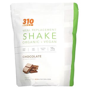 310 Nutrition, Meal Replacement Shake, Chocolate, 14.7 oz (417.2 g)'